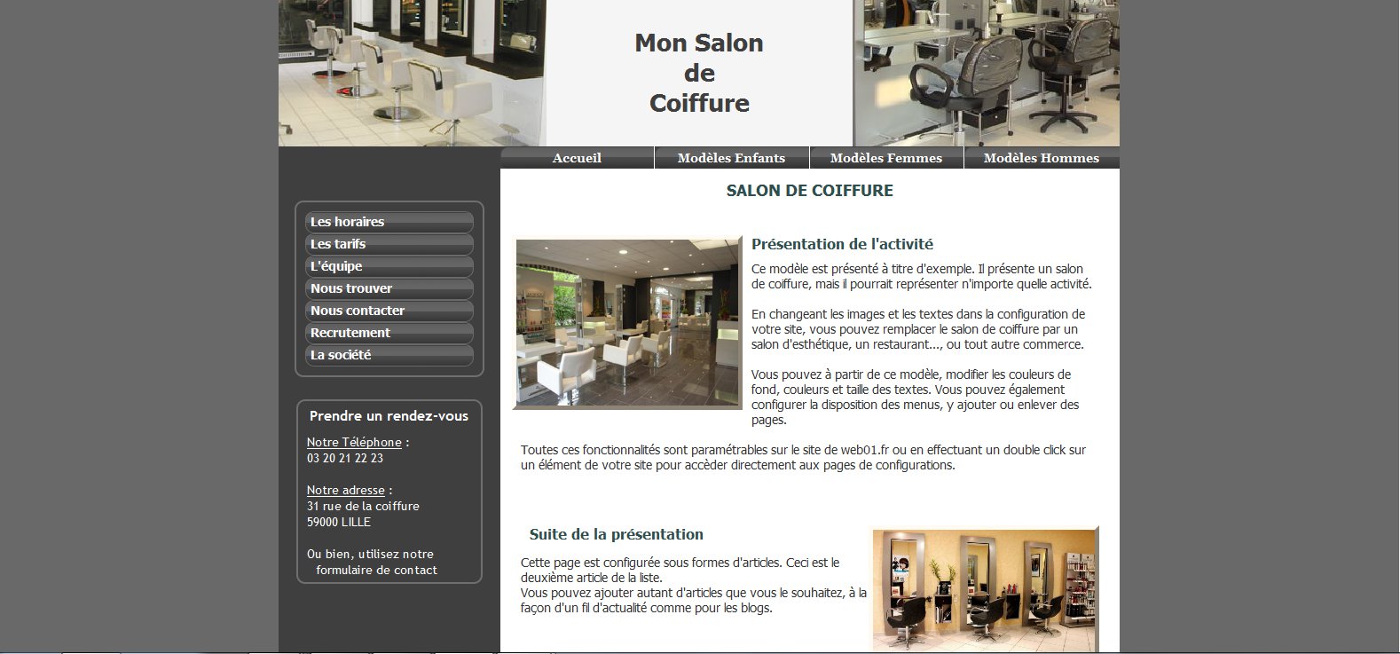 Salon de coiffure 02