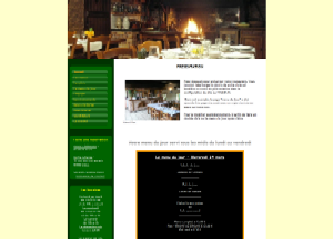 Modèle de site Internet pour restaurant